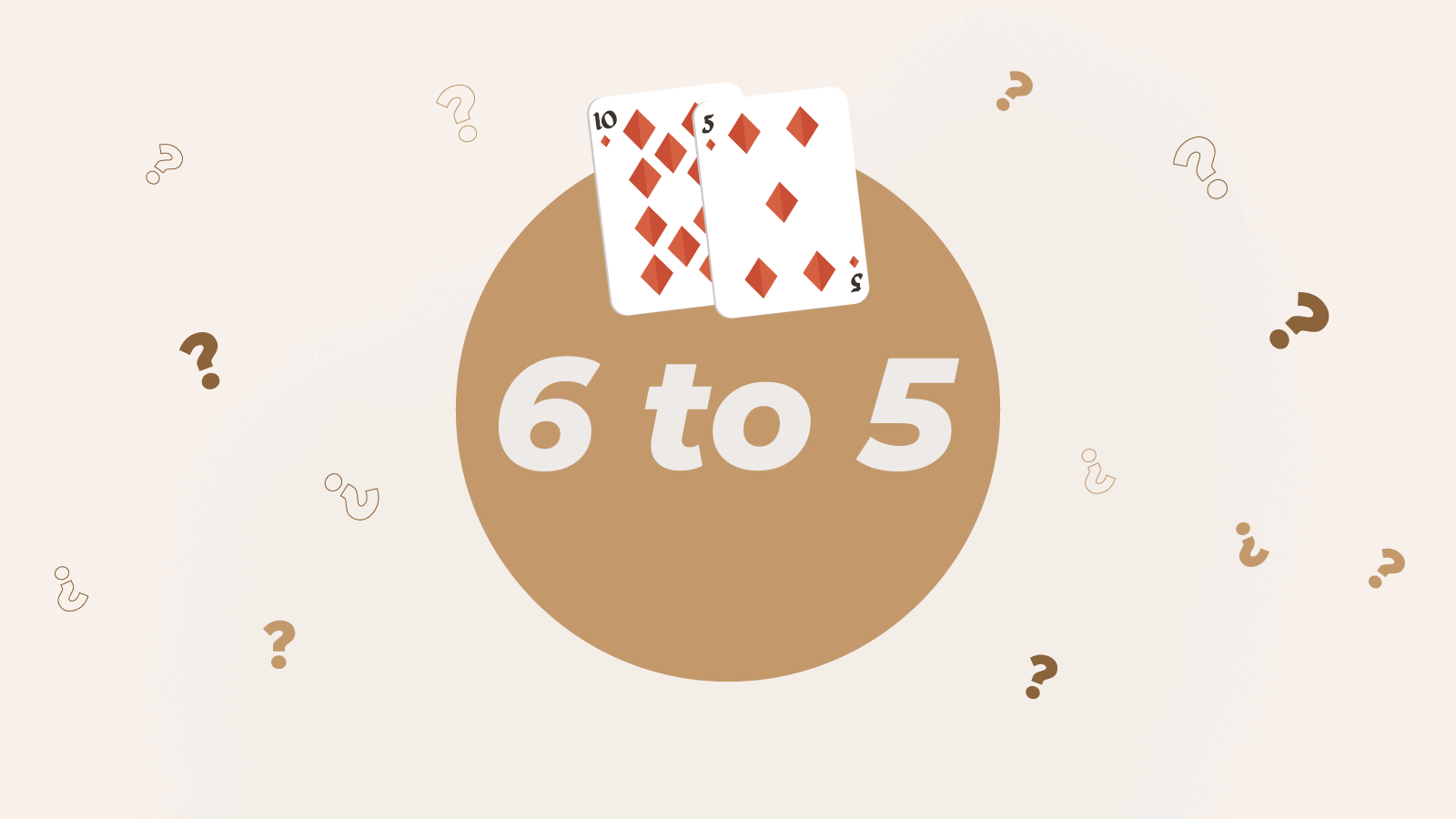 Should you go for 6 to 5 blackjack games