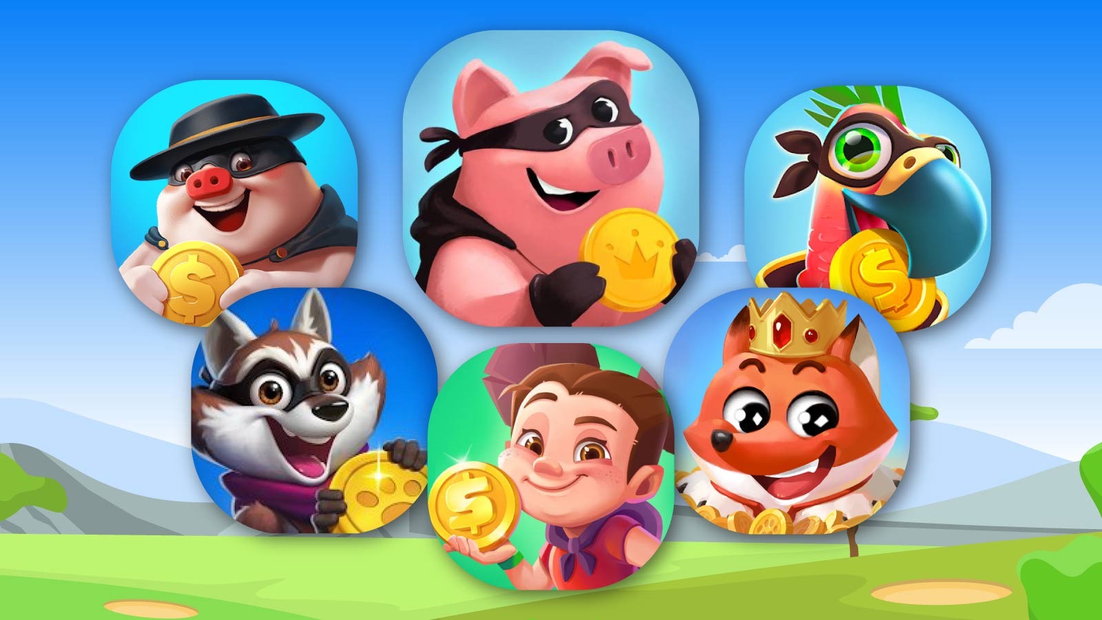 Top 5 Free Games like Coin Master