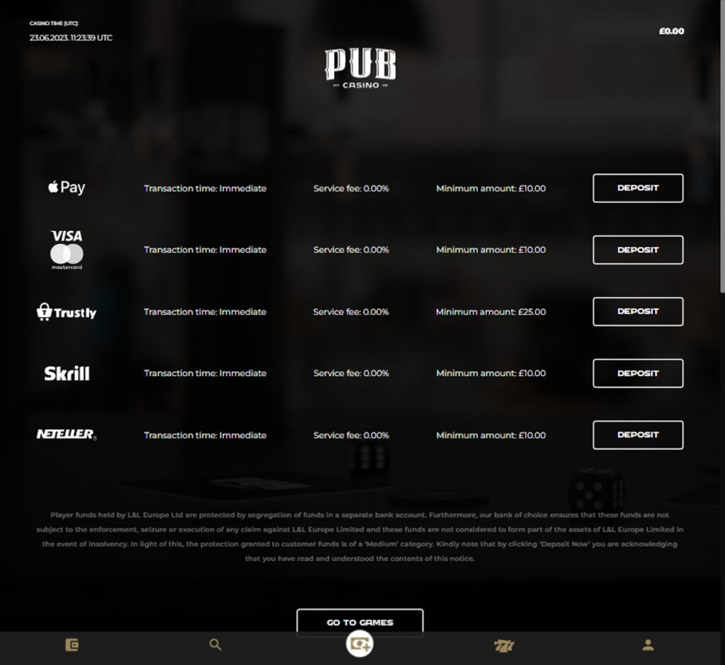 pub-casino-deposit-methods