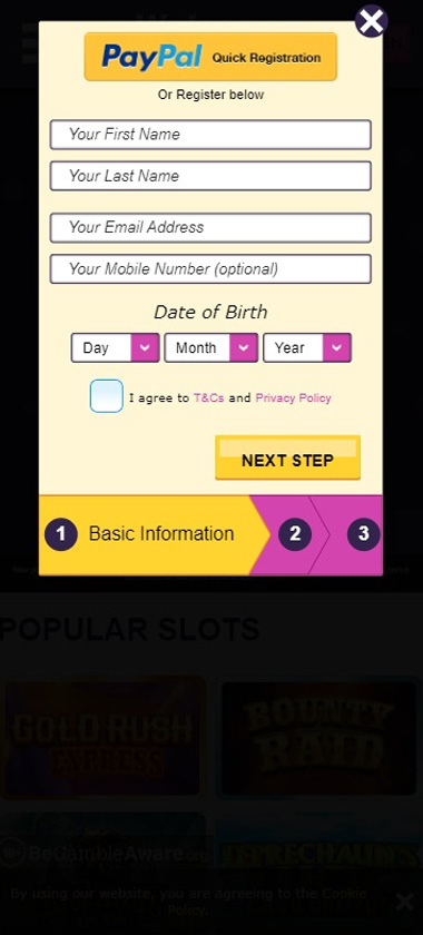 welcome-slots-casino-registration-process-step-1