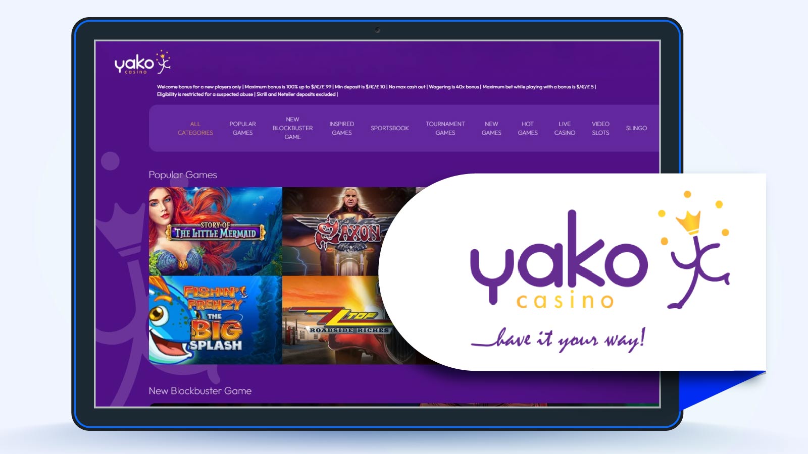 Yako Casino – Fast Payout Boku Casino