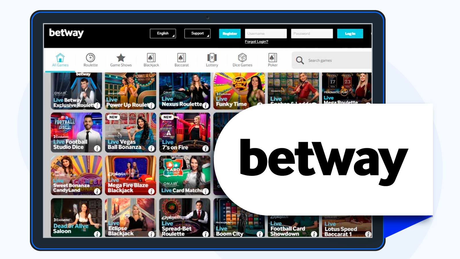 Betway Casino – Best for Bonus Variety