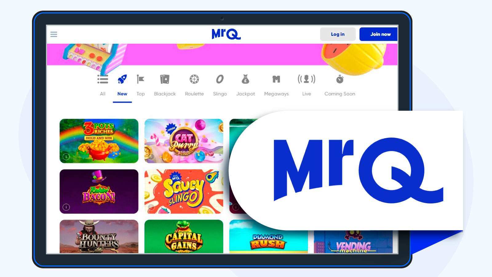 MrQ – Player’s Favorite for Casinos with PayPal