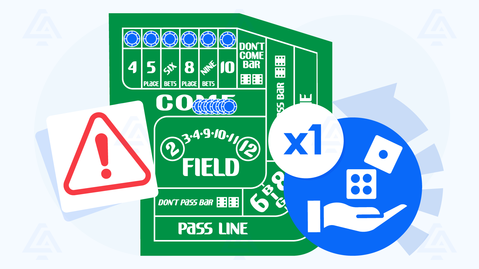 1st Step to the Craps Strategy Avoid Single-Roll Bets